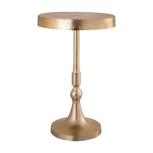Belle table d'appoint en métal qui rehausse les coins avec une touche sophistiquée et une construction durable - Product Image 5