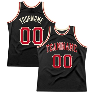 Vente en gros directe OMMIZ INDUSTRY, maillot de basket-ball authentique de qualité supérieure, design personnalisé noir-gris 3D - Product Image 3