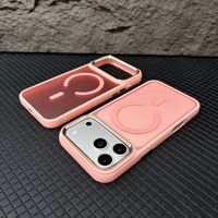 Coque de téléphone anti-rayures en TPU PC avec protection d'appareil photo intégrale mate translucide et chargement magnétique pour iPhone 18 Pro 18 Pro Max
