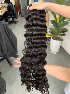 Vente en gros de cheveux vietnamiens Ocean Wavy Lace Front perruque de cheveux humains perruques frontales pour femmes noires - Product Image 6