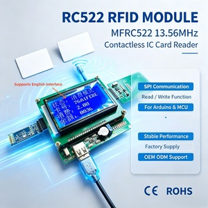 Módulo Lector RFID FYX Stock RC522 13.56MHz MFRC522, Lector de Tarjetas IC Sin Contacto, Placa de Desarrollo RFID SPI - Product Image 1