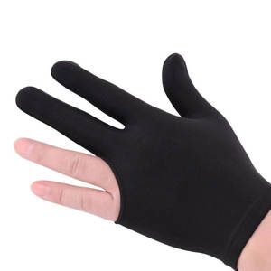 Guantes de billar XXL personalizables de 3 dedos, ligeros y elásticos, 82% nailon/18% spandex SG-001, proveedor de Pakistán - Product Image 5