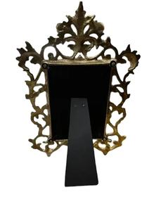 Cadre photo rond en métal, élégant et stylé, pour la présentation d'images dans le salon et la chambre à coucher - Product Image 3