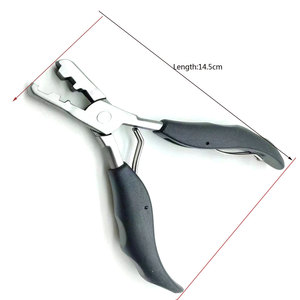 Pince à cheveux pour extensions, pour micro-anneaux sans couture et fusion, outils capillaires premium, pince et dissolvant de colle pour la transformation des cheveux - Product Image 3