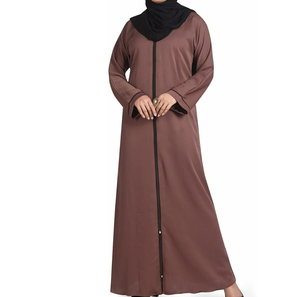 Vêtements pour filles musulmanes en gros, abaya à manches longues pour femmes, abaya à prix avantageux, nouvelle abaya pour femmes pour une utilisation en extérieur, confortable - Product Image 2