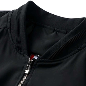 High Quality Custom Plus Size Men's Winter Stand <b>Collar</b> Bomber <b>Jacket</b> Quick Dry & Breathable Oem Service Made In Pakistan - Product Image 5
