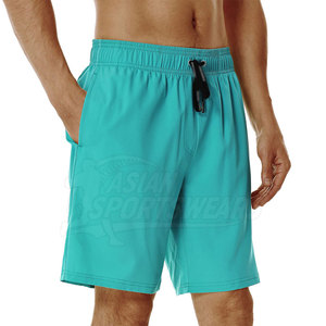 Professional Manufacturing Premium Men Board Shorts Solid Casual Breathable Eco-Friendly Quality Workmanship Functional Design - Product Image 5