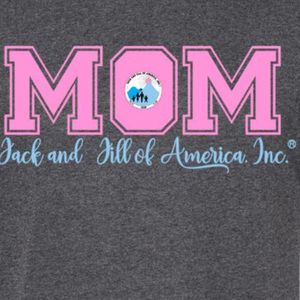 Jack and Jill Mom and <b>Dad</b> Unisex T <b>Shirt</b> Short Sleeve Crew Neck Casual Cotton Tee Custom Printed Parent Graphic Comfortable - Product Image 5