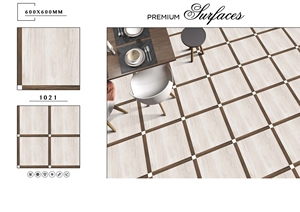 Azulejos de Porcelana de Alta Calidad, Diseño 3D, 600x600mm, Acabado Mate, para Piso y Pared, 8mm de Grosor, para Apartamentos Modernos - Product Image 4