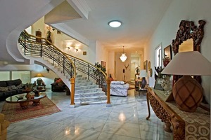 <b>White</b> Onyx Marble Calcite Tiles Luxury Class Polished Surface Waterproof Durable Flooring Modern Design for Hotel Use - Product Image 6