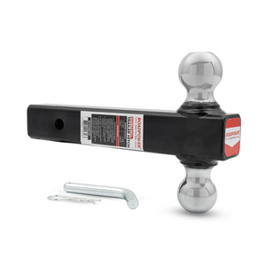 ROADPOWER (RP-HTGM2-CH) Double Ball Hitch for GMC, 2″ Receiver, 1-7/8″ & 2″ Balls, Class III/IV, with Pin And Clip - Product Image 1