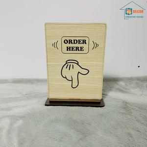 Manufacturer Rustic Wood Hanging Sign Custom Engraved Wall <b>Decor</b> Farmhouse Style Gift For Home Office Bulk - Product Image 3