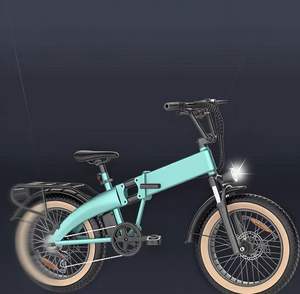 Bicicleta Eléctrica Deportiva Urbana con Llantas Anchas de 20*4 Pulgadas, Batería de Litio de 48V 13AH, Motor sin Escobillas y Cuadro de Acero Plegable - Product Image 3