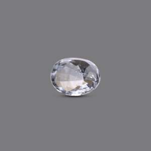 Handcrafted 45 Carat White Zircon Loose Gemstone for Fine Jewelry - Product Image 2
