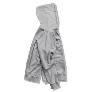 Sudadera con capucha negra para mujer, informal, de manga larga, con cremallera y forro polar. - Product Image 4