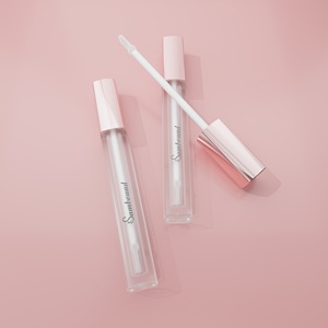 Tube de gloss à lèvres personnalisé 3,5 ml, tubes carrés longs pour gloss à lèvres, flacon en plastique haut de gamme, rouge à lèvres liquide, blush, vente en gros, meilleur prix - Product Image 5