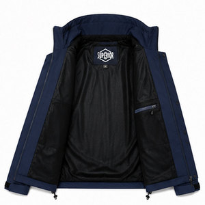 Veste coupe-vent imperméable pour homme, respirante, légère, pour la randonnée, la course à pied, le cyclisme, design personnalisé, prix d'usine - Product Image 6