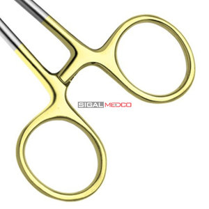 Needle <b>Holder</b> Straight 7 Inch TC Tip Tungsten Carbide Surgical Stainless Steel Reusable Precision Suturing Manual CE Certified - Product Image 5