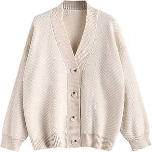 Suéter de Punto Waffle con Cuello Redondo, Texturizado y Transpirable para Mujer, Camiseta de Otoño para Usar en Capas, Suave al Tacto, Informal - Product Image 1