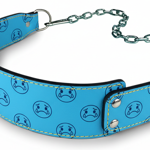 Ceinture de musculation en cuir véritable imprimé avec chaîne, pour dips et pompes, en PU, pour l'entraînement et le powerlifting - Product Image 4