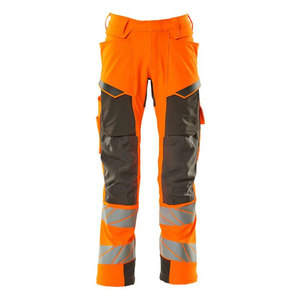 Heavy-Duty Construction Safety Pants High-Quality <b>Cargo</b> Pocket Workwear High Visibility Workshop Safety <b>Work</b> Pants - Product Image 1
