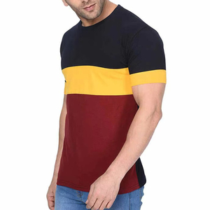 เสื้อยืดผู้ชายคุณภาพสูง ผ้าฝ้าย 100% สไตล์เรียบง่าย สีพื้น ทรงโอเวอร์ไซส์ คอกลม สำหรับขายออนไลน์ - Product Image 4