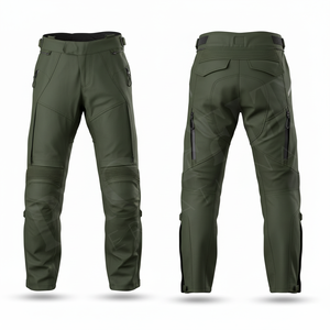 Pantalon de moto personnalisé OEM ODM, imperméable, respirant, avec protections pour les genoux, équipement de moto tout-terrain - Product Image 2