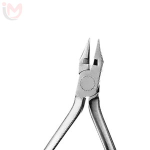 Pince orthodontique bec d'oiseau 12,5 cm argentée, instrument chirurgical dentaire manuel de classe I - Product Image 3