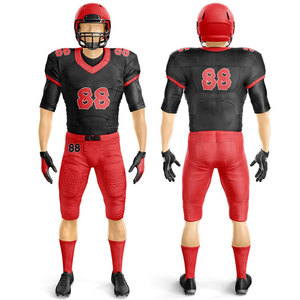 Uniforme Deportivo de Alta Calidad con Diseño Sublimado, en Venta, Personalizable en Color, Material de Malla, Uniforme de Fútbol Americano - Product Image 1