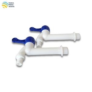 Grifo de Pared de Plástico PE de Alta Calidad, Grifo de Agua de Cuerpo Largo de 1/2 Pulgada para Cocina, Jardín y Baño - Product Image 5