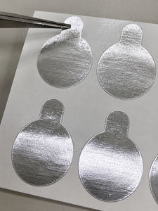 Pièces en acrylique découpées sur mesure, à une face, avec ruban adhésif en aluminium 427, pour le décapage de peinture, le masquage et la protection thermique, fabriquées sur commande - Product Image 4
