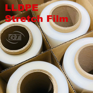 18 Mic LLDPE Soft Casting Transparent Moisture Proof Stretch Film for Pallet Wrapping Packaging <b>Shrink</b> Film Roll No reviews y - Product Image 2