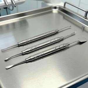 Elevadores Periósticos Dentales de Acero Inoxidable, Herramientas para Implantes Dentales, Instrumento Doble, Elevador Dental para Extracción de Raíces - Product Image 1
