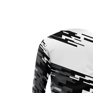 T-shirt léger et confortable 100% coton pour homme, manches longues, coupe ample, style imprimé, sublimation. - Product Image 5