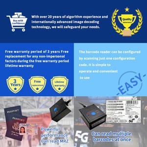 Emt6432c-ביצועים גבוהים קבוע ברקוד סורק ברקוד Mrz עם בר קוד כרטיס וטכנולוגית ocr במלאי במלאי - Product Image 2