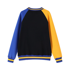 Sweat-shirt à col rond pour femme, style sororité, brodé, trois tons, en polaire, personnalisé, avec lettres grecques, qualité supérieure SGRho - Product Image 2