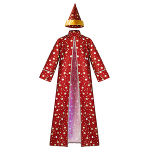 Disfraz de Halloween, Túnica Mágica de Mago, Capa con Capucha para Cosplay de Bruja, Trajes de Carnaval para Adolescentes, Actuaciones Escénicas - Product Image 2
