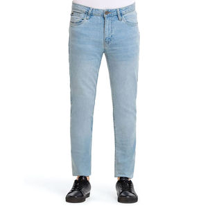 Jeans décontractés pour hommes en gros – Denim slim fit de haute qualité en coton et polyester pour hommes - Product Image 4