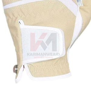 Guantes de Golf de Gamuza Premium de Marca Privada con Palmas de Silicona Adhesiva que Facilitan la Fabricación Robusta por Contrato - Product Image 5