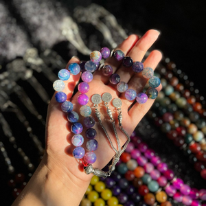 Perles en résine transparente, chapelets islamiques, tasbeeh religieux faits à la main - Product Image 1