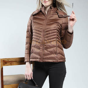 High Quality Design Your Own Product Women Puffer <b>Jacket</b> Breathable Customized Women Puffer <b>Jacket</b> - Product Image 5