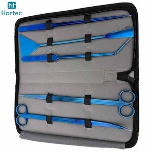 Juego de Herramientas de Acuicultura de Acero Inoxidable de Alta Precisión, Tijeras para el Cuidado de Plantas Acuáticas, Pinzas Rectas, Herramientas para Peceras - Product Image 2