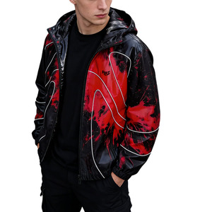 เสื้อแจ็คเก็ตไนลอนสำหรับผู้ชายแบบหนาบุผ้าอุ่นกันลมสำหรับฤดูหนาว เปลี่ยนสีได้ตามอุณหภูมิ - Product Image 1