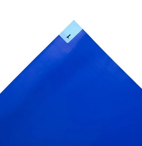 Tapis adhésif antibactérien de qualité médicale pour salle blanche, tapis collant PE pelable, tapis de sol adhésif 600 mm pour le contrôle de la contamination par la poussière - Product Image 1