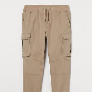 Pantalon de jogging personnalisé pour homme, en coton, coupe ajustée, taille haute, avec cordon de serrage, séchage rapide, idéal pour la gym - Product Image 4