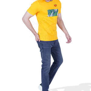 T-shirt graphique décontracté surdimensionné pour homme, design personnalisé, manches courtes, coton/polyester écologique et respirant – Meilleures ventes - Product Image 4