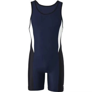 Men's Wrestling Singlet Sleeveless Crew Neck Fitted Spandex <b>Polyester</b> Moisture Wicking Breathable Quick Dry Adult Size - Product Image 1