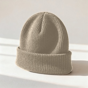 Custom Beanie Hat Ribbed Acrylic Knit Cuffed <b>Winter</b> <b>Cap</b> Embroidery Logo Casual Streetwear Wholesale Headwear Manufacturer - Product Image 4
