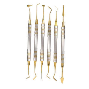 Kit de instrumentos médicos para restauración dental con resina compuesta, instrumentos profesionales para restauraciones dentales - Product Image 6