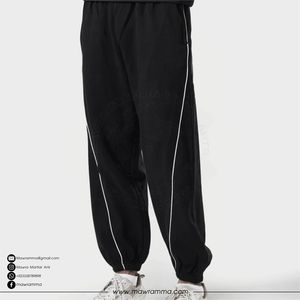 ชุดวอร์มผู้ชาย Raglan สีขาว แต่งขอบด้วยผ้าปัก 100% ผ้าฝ้ายเนื้อหนา ชุดเซ็ตพร้อมปักโลโก้ได้ เสื้อผ้าสตรีทแวร์ยูนิเซ็กซ์ เสื้อฮู้ดออกกำลังกาย ปี 2026 ขายส่ง - Product Image 5